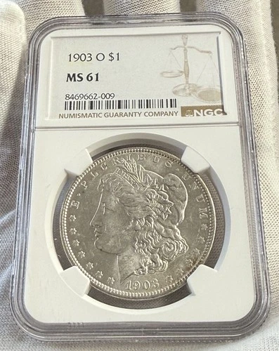 1903 O Morgan Silver Dollar NGC MS 61