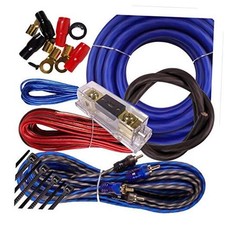 Complete 3500W Gravity 4 Gauge Amplifier Installation Wiring Kit Amp Pk2 4 Ga