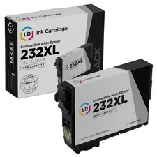 Ink Cartridge Replacement for Epson 232XL High Yield Black, Single 
