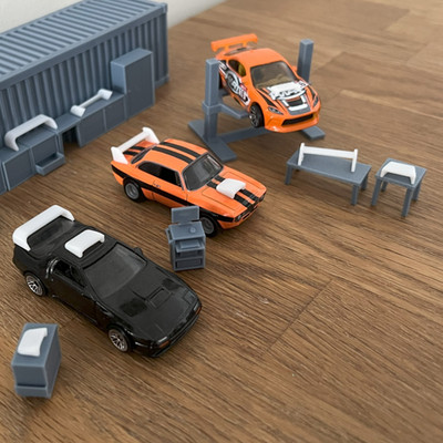 Tuningkit 2 1:64 Hotwheels Matchbox Majorette Siku 3D Printed