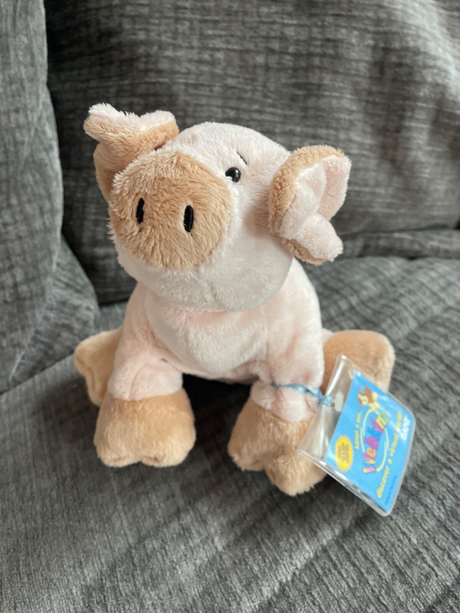 Pig ☆ Webkinz Floppy Pig With Code New Condition | eBay