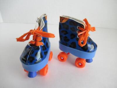 Our Generation Blue Leopard Roller Skates for 18 Inch Dolls