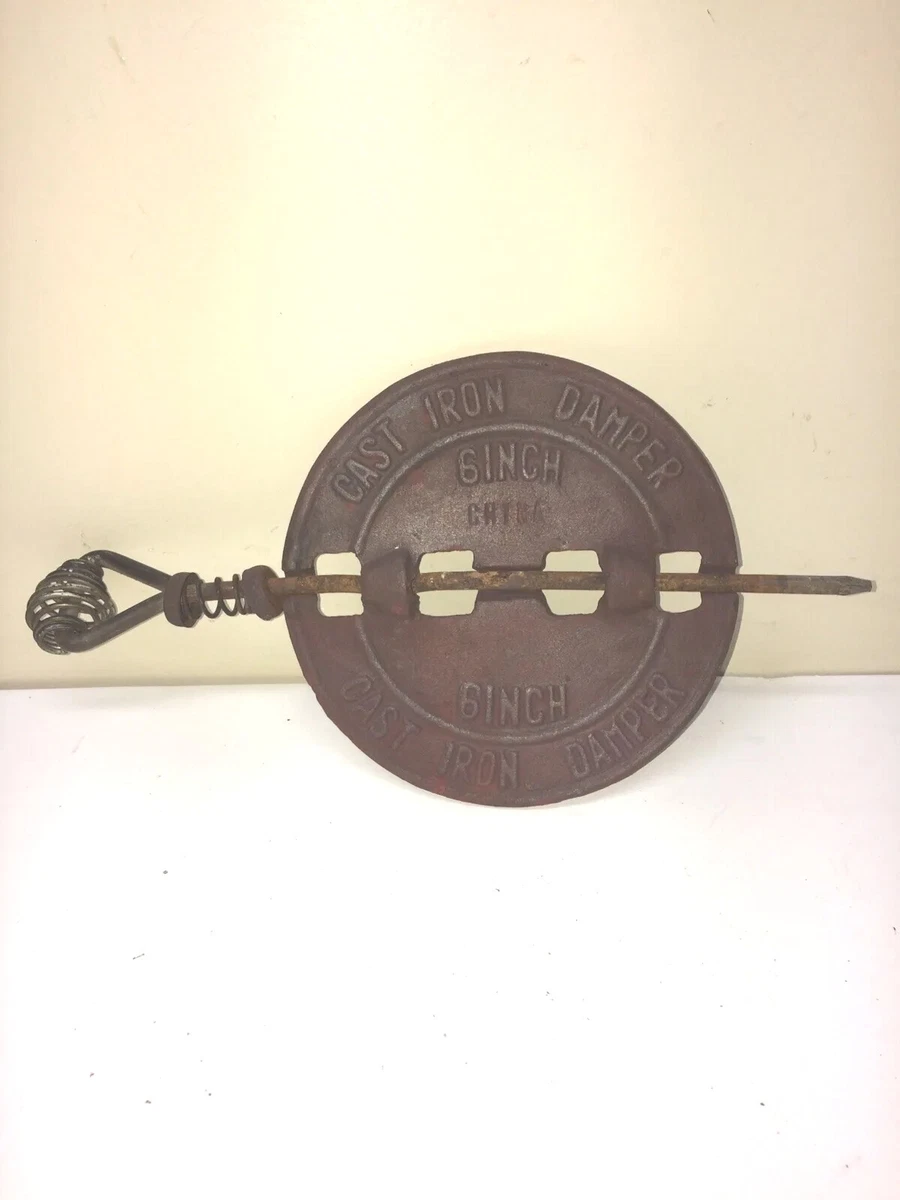 Vogelzang International Corp 6 Inch Cast Iron Flue Damper | eBay