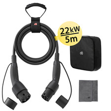 Cavo di ricarica Type 2 EV 32A 22kW 3 fasi auto elettrica wallbox modalità 3 Tesla BMW 5/7M