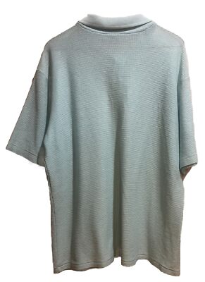 Vintage 80's Penguin Grand Slam by Munsingwear Mesh Baby Blue Polo