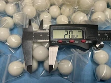 2   20MM   /   3/4  CASINO GRADE ROULETTE WHEEL BALLS   FAST  FREE SHIPPING