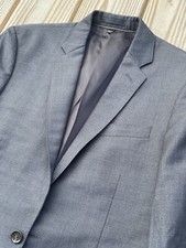 J. Crew Ludlow Sportcoat 36 Rare Blue Tollegno Italian Fabric Tailored Blazer