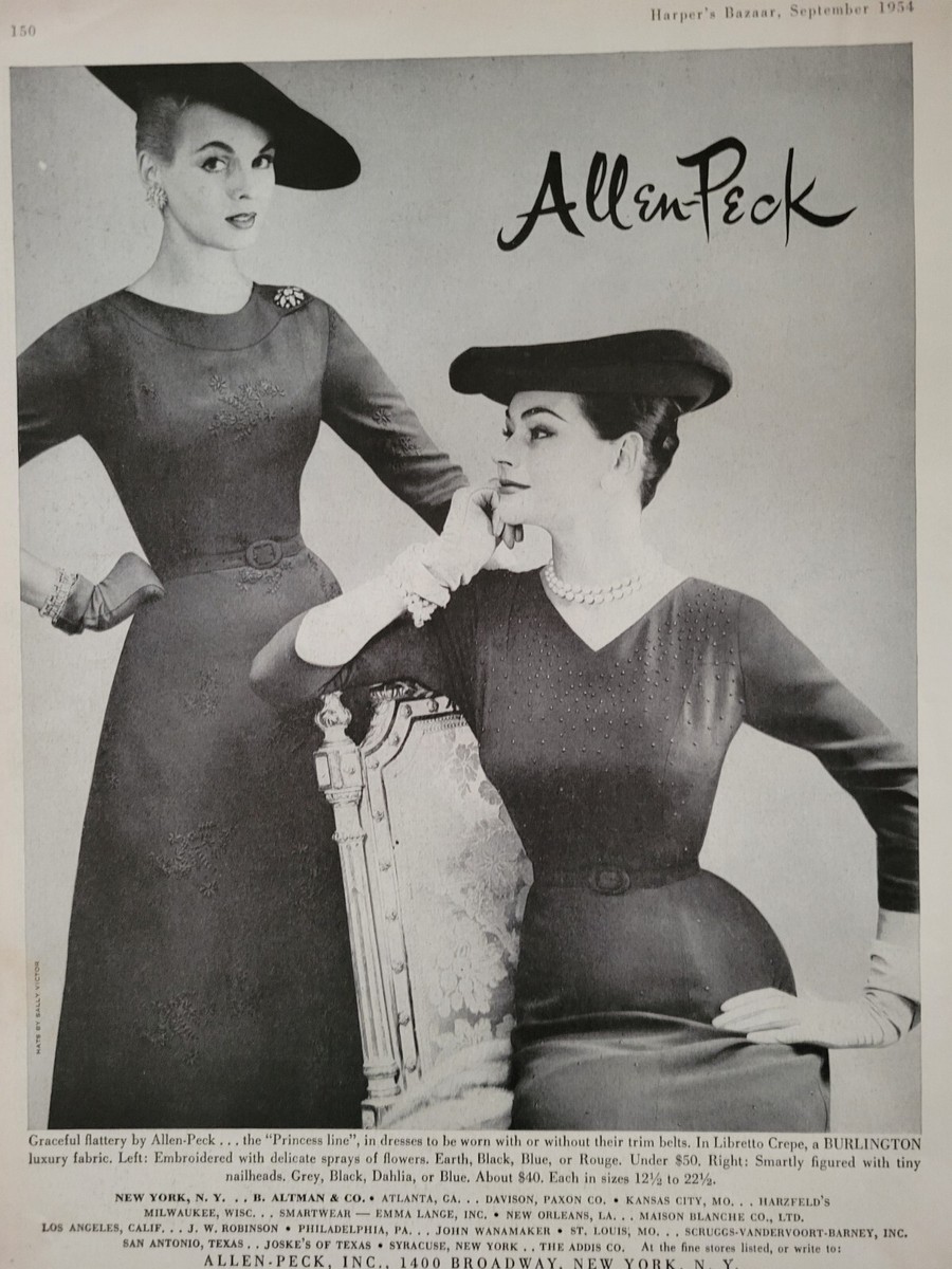 1954 fashion dresses Fashion 1954 Austrian-style Dress By Madame Editorial Stock Photo - Stock Image