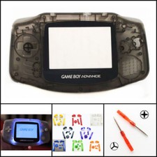 Nintendo Game Boy Advance GBA Front Light Frontlight AGS-001 Full Kit Black
