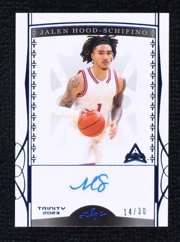2022-23 Leaf Trinity - Jalen Hood-Schifino #BA-JHS