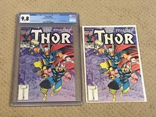 Thor 350 CGC 9.8 White Pages Double Cover- Both 9.8 (Beta Ray Bill) + extras