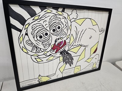 Graffiti Art Original Drawing, Local Portland Art By David Lynch