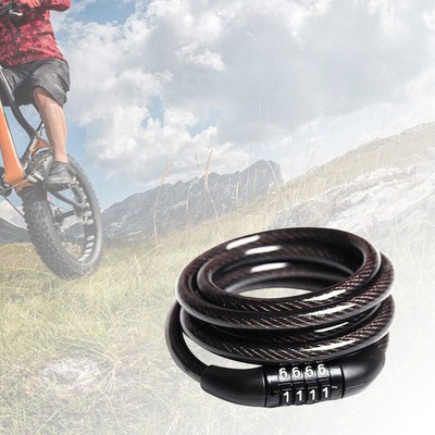 1pc Lock Bike Motorcycle Coded Lock Scooter Cycling 4 Password Security Lock
