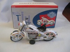 Harley Davidson Tin Toy 1950's replica, displayed only