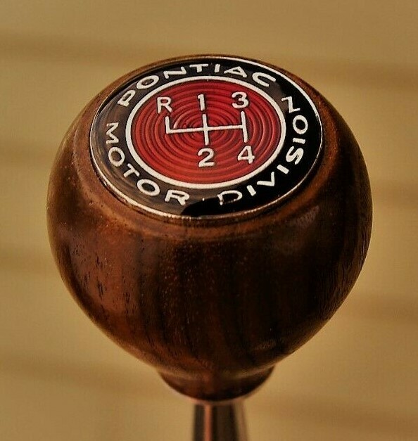 1969 Pontiac Firebird Walnut Shift Knob 4 Speed eBay
