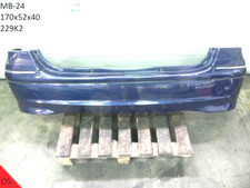 Mercedes A-Klasse W168 Facelift Hinten Stoßstange 375 Atollblau Metallic