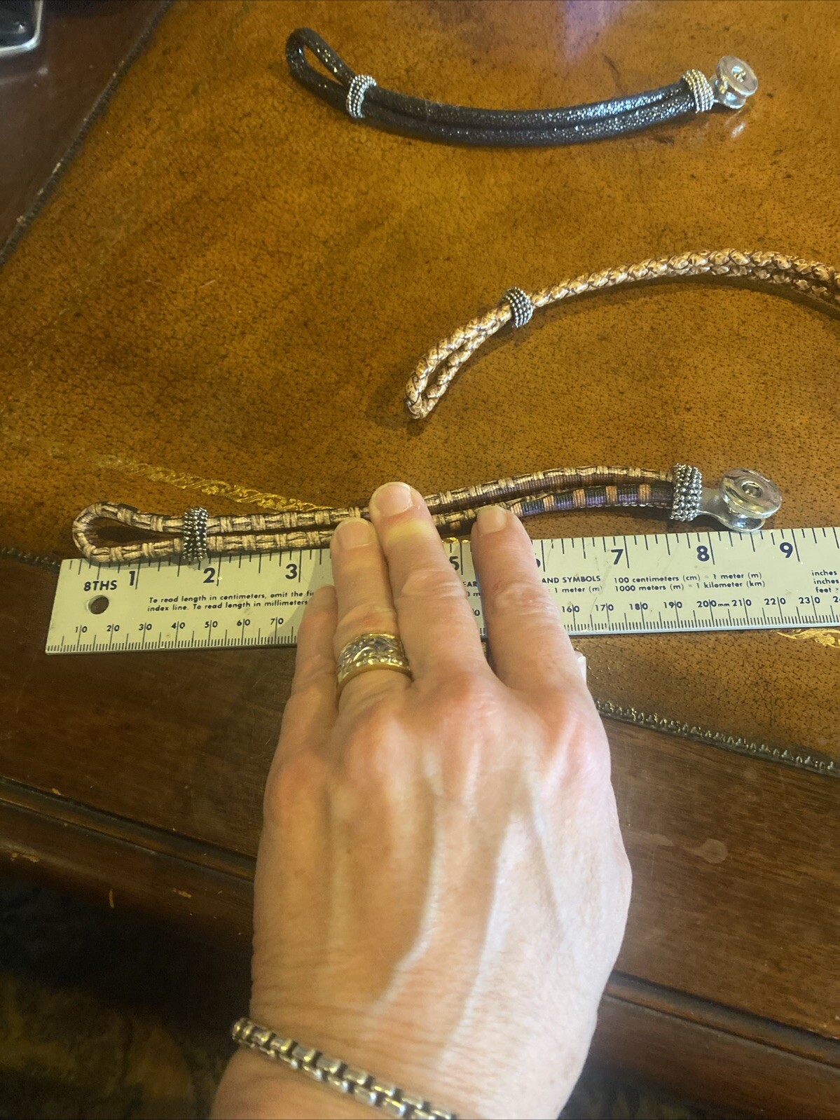 3 Bracelet with interchangeable buttons - image 8