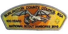 Burlington County NJ 100 Years National Scout Jamboree 2010 JSP SMY Bdr (SA870)