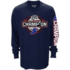 Kyle Larson 2021 NASCAR Championship Long Sleeve T-Shirt Men's Large One Sided