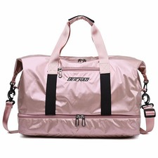 Bolso De Viaje Grande Deportivo Mochila Gym Playa Bag Mujer Pink Waterproof  Shoe for sale online | eBay
