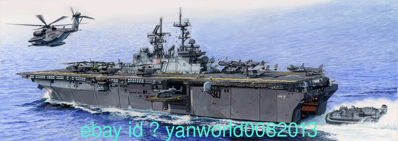 Trumpeter 1/350 USS Iwo Jima Lhd-7 Assault Ship Plastic Model Kit 