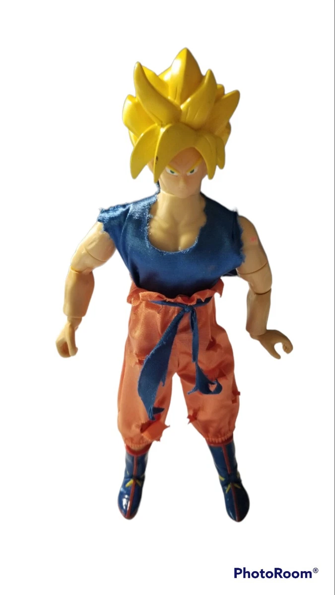 Dragon Ball Z Vintage Irwin 12 SS Goku Cloth Action Figure Fast Shipping