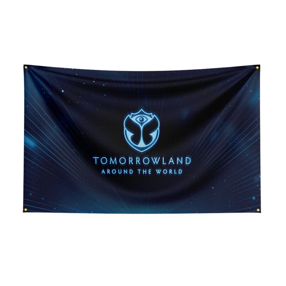 Tomorrowland Music Festival Electronic Dance EDM Flag Banner