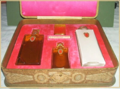 vrai parfum d'origine J.Viard cristal Coffret Richard Hutnut "Dubarry" velours - Photo 1/4