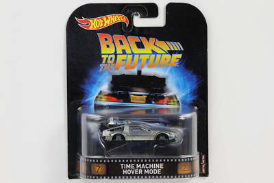 1:64 Hot Wheels Time Machine Hover Mode Movie Back to the Future III Retro