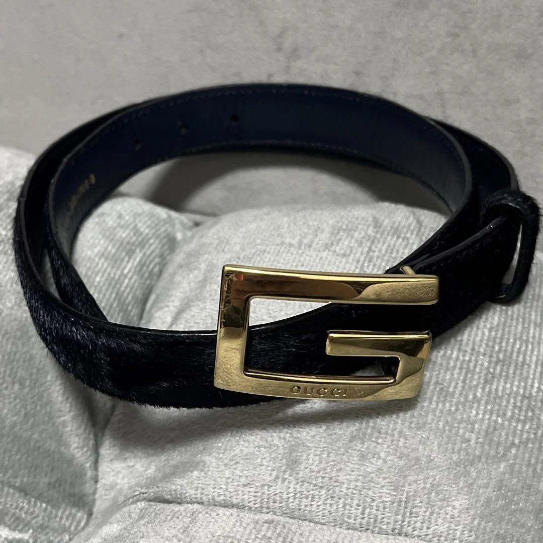 Ceinture GUCCI cuir de poney