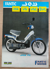 FANTIC JOY - DEPLIANT PUBBLICITARIO CON SCHEDA TECNICA