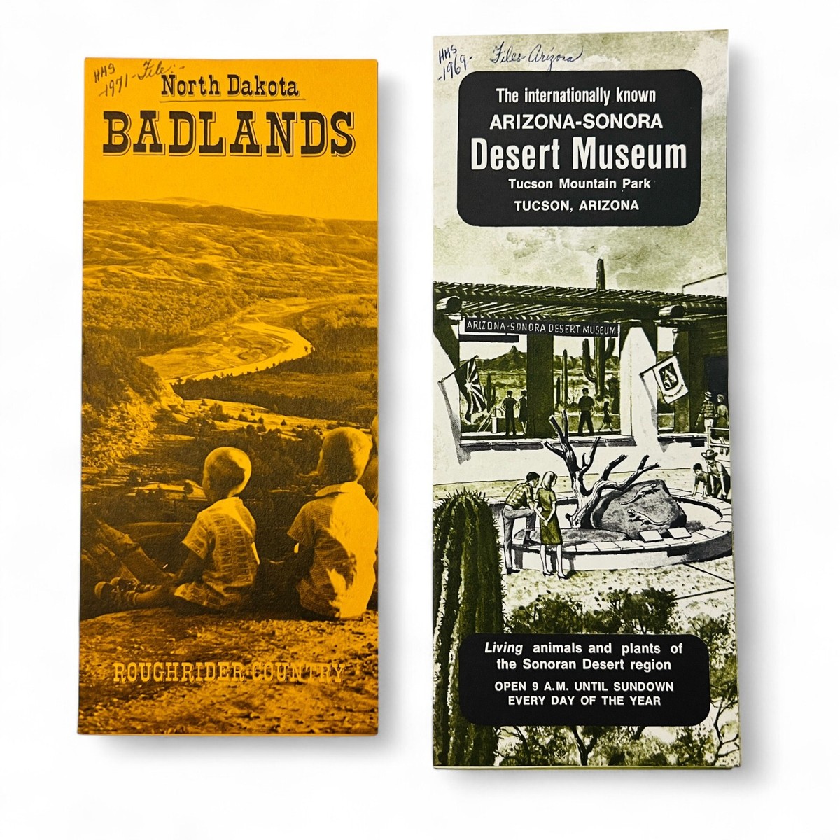 Lot of 17 Vintage U.S. Travel Brochures – National Parks