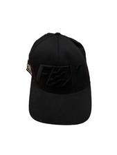 Fox Racing The Super Fox Black Flex Fit Hat Unisex Adults Large Cap GUC   
