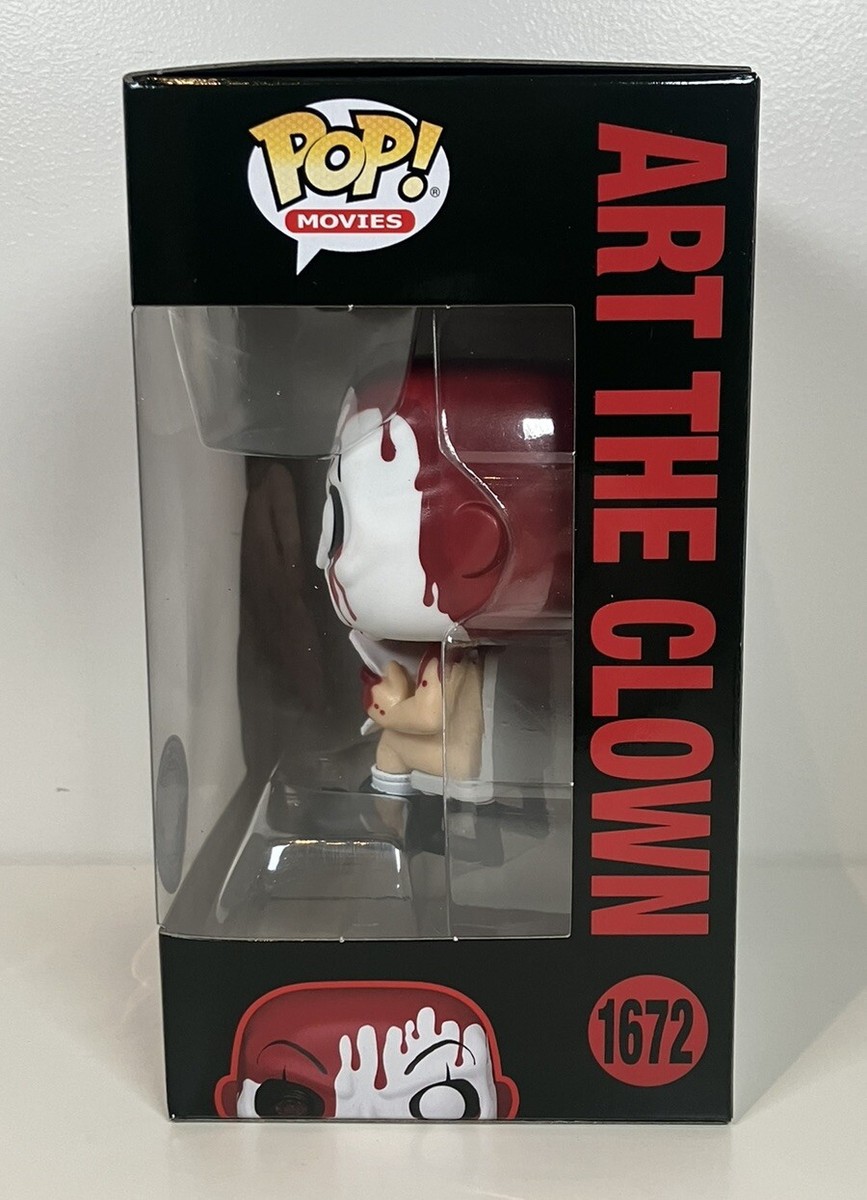 Funko Art The Clown Scare Fair Bloody #1672 Terrifier Hot Topic Damaged Box X1 E - Foto 3
