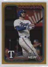 2024 Topps Series 1 Gold Foil Jonah Heim #235 qn5