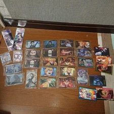 Demon Slayer Kimetsu no Yaiba Trading Cards Stickers Lot Unopened Items