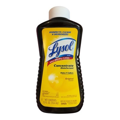   Lysol Concentrate Disinfectant, Original Scent, 12 Fl Oz New Free Shipping  