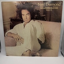 Neil Diamond 12 GREATEST HITS Volume II 1982 Vinyl Record 1982 COLUMBIA TC 38068