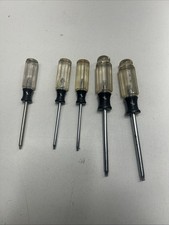 Craftsman Torx Screwdriver Set T10 T15 T20 T25 T30 Usa Made 5pc Vintage