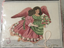 HTF Stitchin Stuff SPRINGTIME ANGEL Needlepoint KIT Joan Thomasson