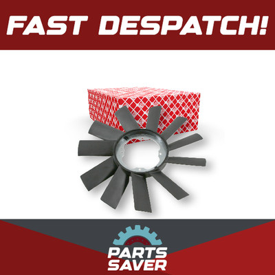 Radiator Fan fits BMW 520 2.0 87 to 98 Cooling 11521719265 11521723363 Febi New