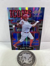 2021 Panini Absolute - Icons Albert Pujols #I-5 Spectrum Blue /149