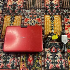 Sony 9-inch Portable DVD Player - Region 1 - Red DVP-FX930/R Tested 5 