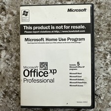 Microsoft Office XP Professional 2002 Full Version CD w/ Product Key
