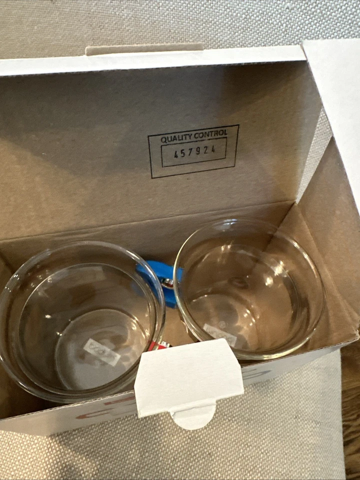 Bodum Chambord кофейные чашки - набор из 2 красный/синий Moma дизайн магазина - новый в коробке!! - Изображение 4 из 4