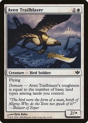 AVEN TRAILBLAZER X 4 E/X+ CONFLUX MAGIC THE GATHERING