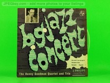 THE BENNY GOODMAN QUARTET AND TRIO B G JAZZ CONCERT (1) (147) 4 Track 7" Single 