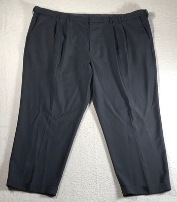 Van Heusen STUDIO Men's Dress Pants Pleated Relaxed Tapered Black 54x29 | eBay Van Heusen STUDIO Men's Dress Pants Pleated Relaxed Tapered Black 54x29 | eBay