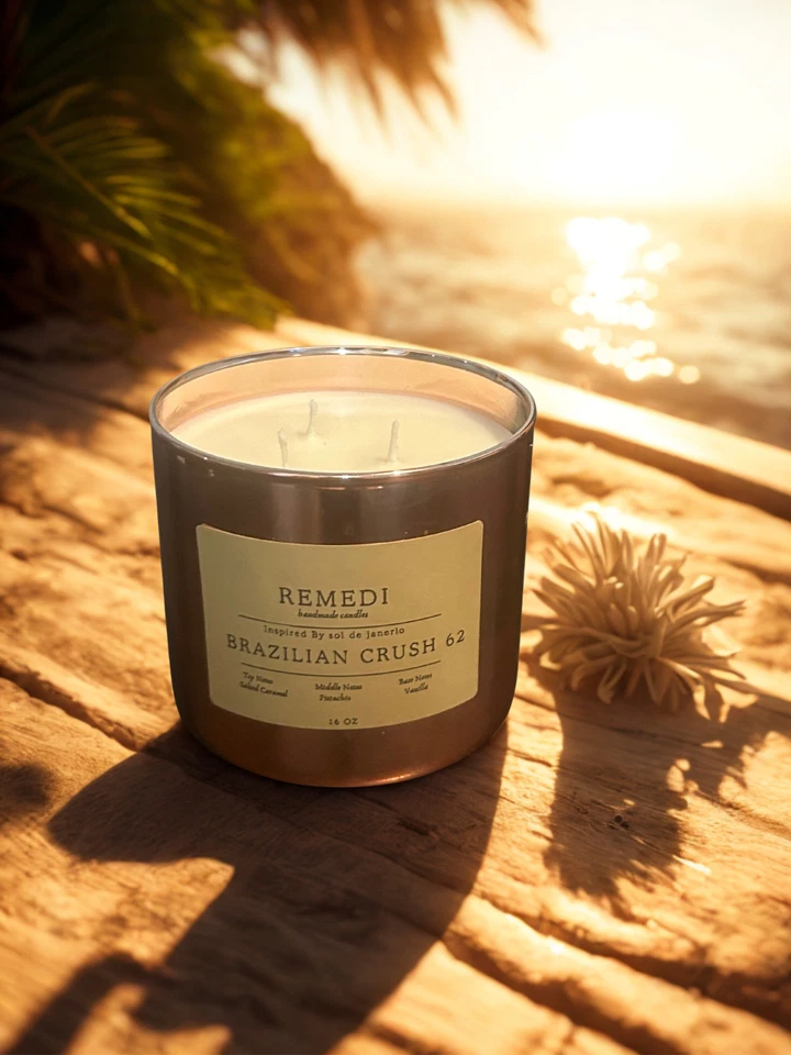 Vela Brazilian Crush 62 (inspirada en Sol de Janeiro) Foto 3 de 4