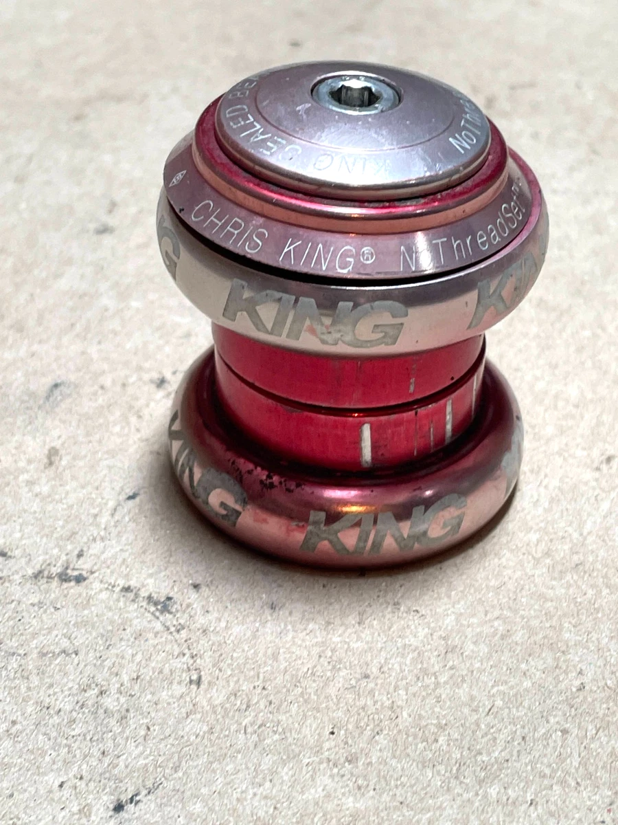 Chris King Red 1 1/8 in Steerer Tube Diameter Bicycle Headsets for